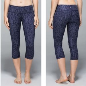 Lululemon Wunder Under Crop Leggings